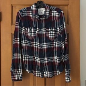 H&M Plaid Button Up Shirt
